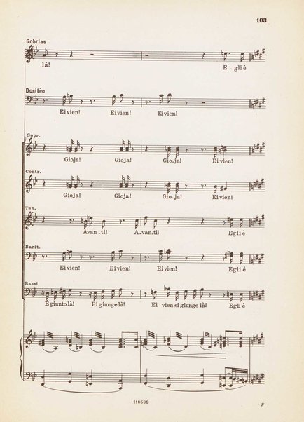 Nerone : tragedia in quattro atti / di Arrigo Boito ; riduzione per canto e pianoforte di Ferruccio Calusio