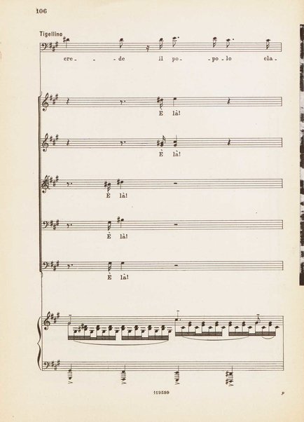 Nerone : tragedia in quattro atti / di Arrigo Boito ; riduzione per canto e pianoforte di Ferruccio Calusio