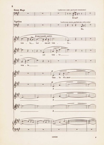 Nerone : tragedia in quattro atti / di Arrigo Boito ; riduzione per canto e pianoforte di Ferruccio Calusio