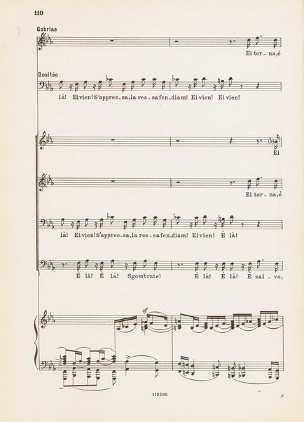 Nerone : tragedia in quattro atti / di Arrigo Boito ; riduzione per canto e pianoforte di Ferruccio Calusio