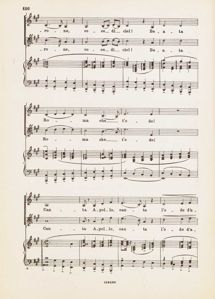 Nerone : tragedia in quattro atti / di Arrigo Boito ; riduzione per canto e pianoforte di Ferruccio Calusio