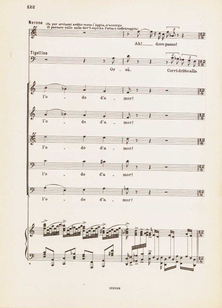 Nerone : tragedia in quattro atti / di Arrigo Boito ; riduzione per canto e pianoforte di Ferruccio Calusio