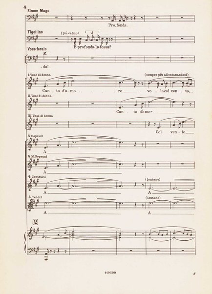 Nerone : tragedia in quattro atti / di Arrigo Boito ; riduzione per canto e pianoforte di Ferruccio Calusio