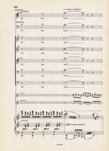 Nerone : tragedia in quattro atti / di Arrigo Boito ; riduzione per canto e pianoforte di Ferruccio Calusio