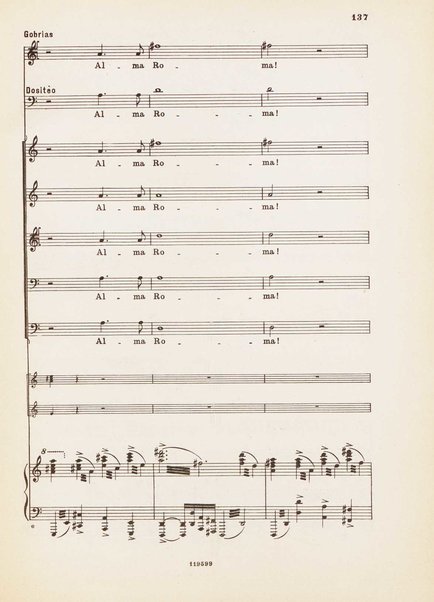 Nerone : tragedia in quattro atti / di Arrigo Boito ; riduzione per canto e pianoforte di Ferruccio Calusio