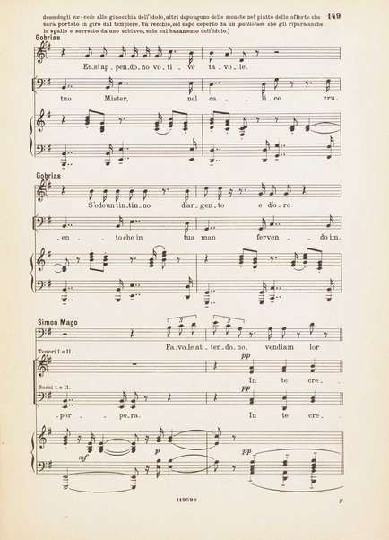 Nerone : tragedia in quattro atti / di Arrigo Boito ; riduzione per canto e pianoforte di Ferruccio Calusio
