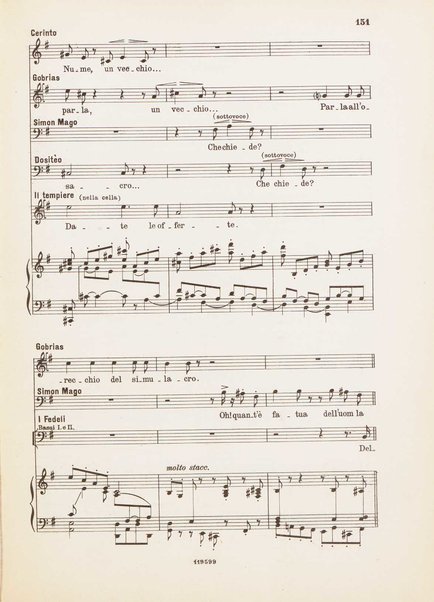 Nerone : tragedia in quattro atti / di Arrigo Boito ; riduzione per canto e pianoforte di Ferruccio Calusio