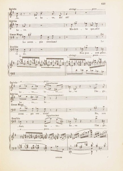 Nerone : tragedia in quattro atti / di Arrigo Boito ; riduzione per canto e pianoforte di Ferruccio Calusio