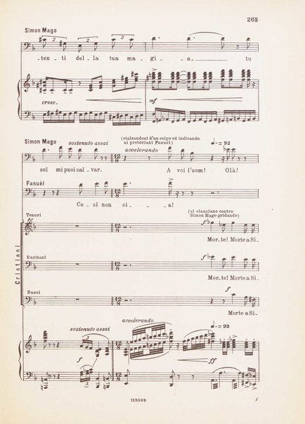 Nerone : tragedia in quattro atti / di Arrigo Boito ; riduzione per canto e pianoforte di Ferruccio Calusio