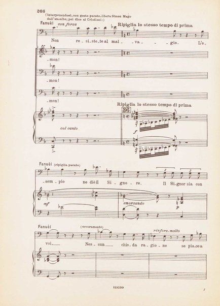 Nerone : tragedia in quattro atti / di Arrigo Boito ; riduzione per canto e pianoforte di Ferruccio Calusio