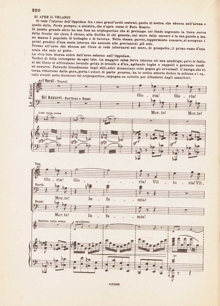 Nerone : tragedia in quattro atti / di Arrigo Boito ; riduzione per canto e pianoforte di Ferruccio Calusio