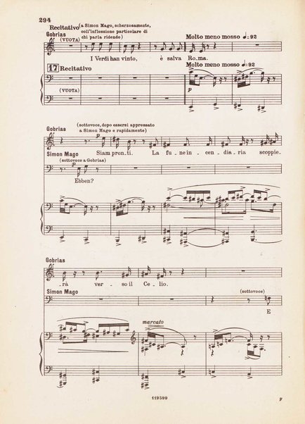 Nerone : tragedia in quattro atti / di Arrigo Boito ; riduzione per canto e pianoforte di Ferruccio Calusio