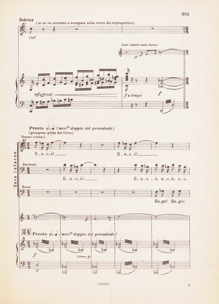 Nerone : tragedia in quattro atti / di Arrigo Boito ; riduzione per canto e pianoforte di Ferruccio Calusio