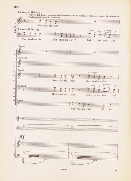 Nerone : tragedia in quattro atti / di Arrigo Boito ; riduzione per canto e pianoforte di Ferruccio Calusio