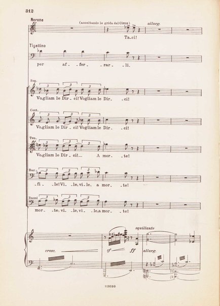 Nerone : tragedia in quattro atti / di Arrigo Boito ; riduzione per canto e pianoforte di Ferruccio Calusio