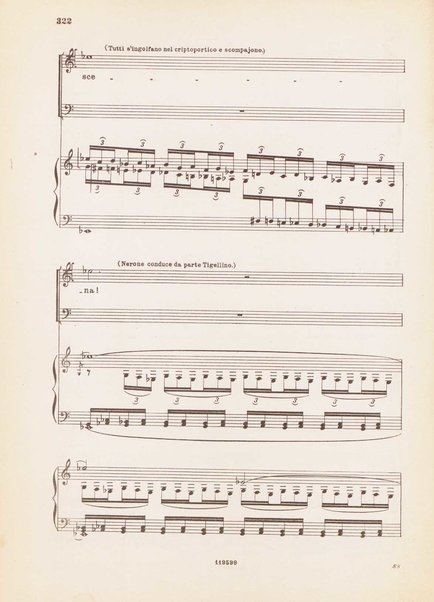 Nerone : tragedia in quattro atti / di Arrigo Boito ; riduzione per canto e pianoforte di Ferruccio Calusio