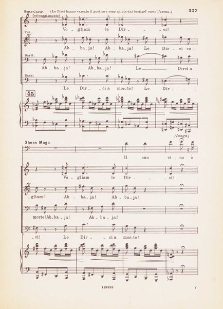 Nerone : tragedia in quattro atti / di Arrigo Boito ; riduzione per canto e pianoforte di Ferruccio Calusio