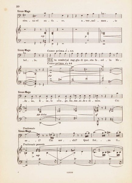 Nerone : tragedia in quattro atti / di Arrigo Boito ; riduzione per canto e pianoforte di Ferruccio Calusio