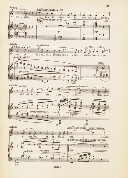 Nerone : tragedia in quattro atti / di Arrigo Boito ; riduzione per canto e pianoforte di Ferruccio Calusio