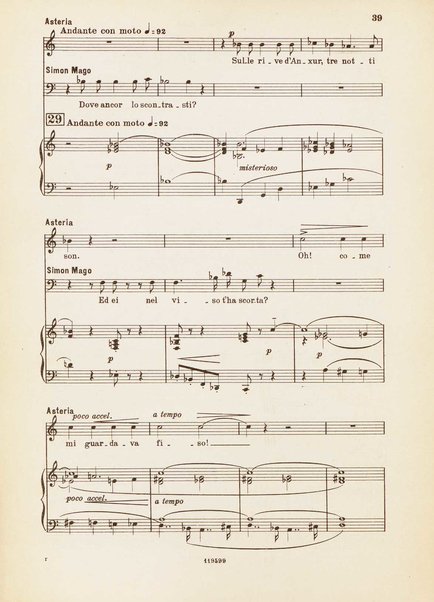Nerone : tragedia in quattro atti / di Arrigo Boito ; riduzione per canto e pianoforte di Ferruccio Calusio