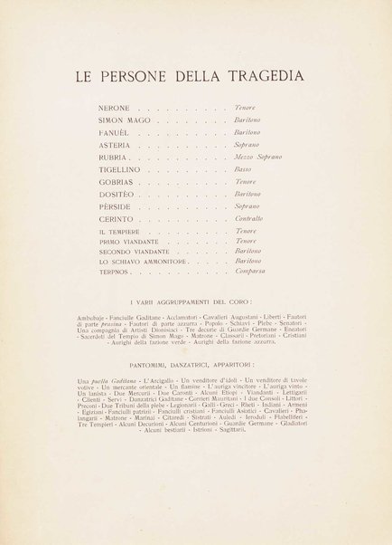 Nerone : tragedia in quattro atti / di Arrigo Boito ; riduzione per canto e pianoforte di Ferruccio Calusio