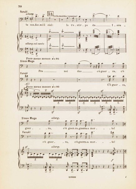 Nerone : tragedia in quattro atti / di Arrigo Boito ; riduzione per canto e pianoforte di Ferruccio Calusio