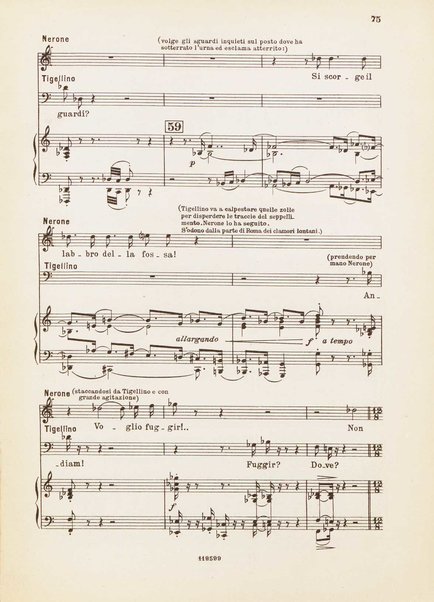 Nerone : tragedia in quattro atti / di Arrigo Boito ; riduzione per canto e pianoforte di Ferruccio Calusio
