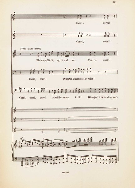 Nerone : tragedia in quattro atti / di Arrigo Boito ; riduzione per canto e pianoforte di Ferruccio Calusio