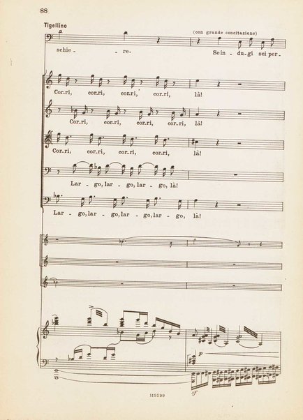 Nerone : tragedia in quattro atti / di Arrigo Boito ; riduzione per canto e pianoforte di Ferruccio Calusio