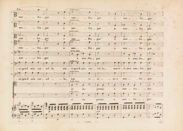 L' italiana in Algeri / melodramma giocoso in due atti di Angelo Anelli ; posto in musica da Gioachino Rossini ; riduzione per canto con accomp. di pianoforte di Luigi Truzzi