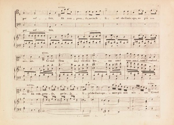 L' italiana in Algeri / melodramma giocoso in due atti di Angelo Anelli ; posto in musica da Gioachino Rossini ; riduzione per canto con accomp. di pianoforte di Luigi Truzzi