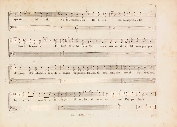 L' italiana in Algeri / melodramma giocoso in due atti di Angelo Anelli ; posto in musica da Gioachino Rossini ; riduzione per canto con accomp. di pianoforte di Luigi Truzzi