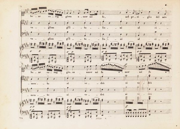 L' italiana in Algeri / melodramma giocoso in due atti di Angelo Anelli ; posto in musica da Gioachino Rossini ; riduzione per canto con accomp. di pianoforte di Luigi Truzzi