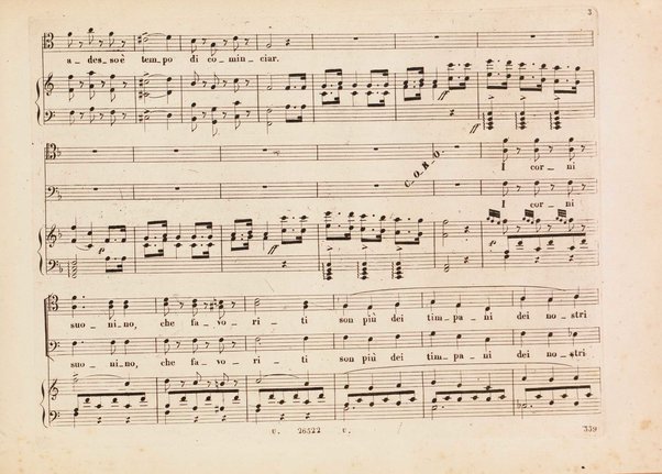 L' italiana in Algeri / melodramma giocoso in due atti di Angelo Anelli ; posto in musica da Gioachino Rossini ; riduzione per canto con accomp. di pianoforte di Luigi Truzzi