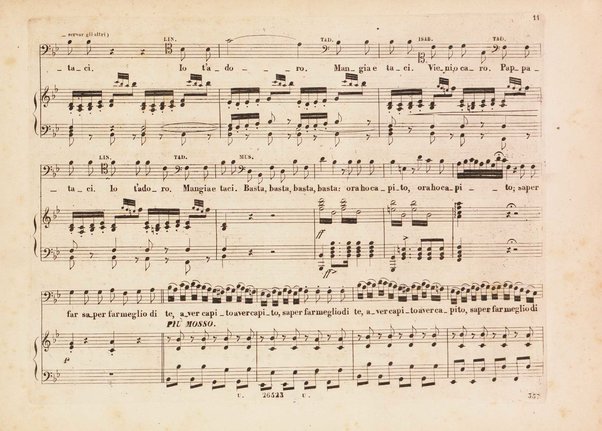 L' italiana in Algeri / melodramma giocoso in due atti di Angelo Anelli ; posto in musica da Gioachino Rossini ; riduzione per canto con accomp. di pianoforte di Luigi Truzzi