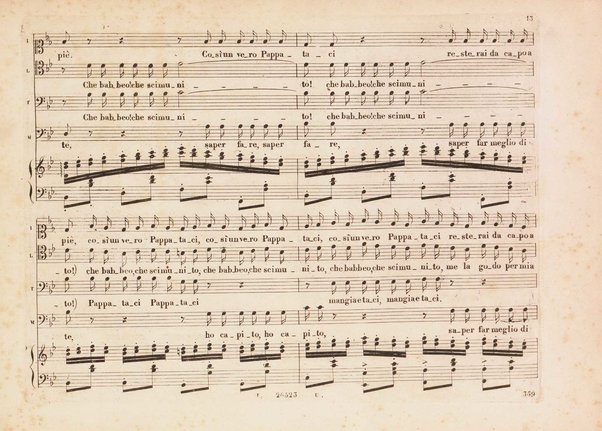 L' italiana in Algeri / melodramma giocoso in due atti di Angelo Anelli ; posto in musica da Gioachino Rossini ; riduzione per canto con accomp. di pianoforte di Luigi Truzzi