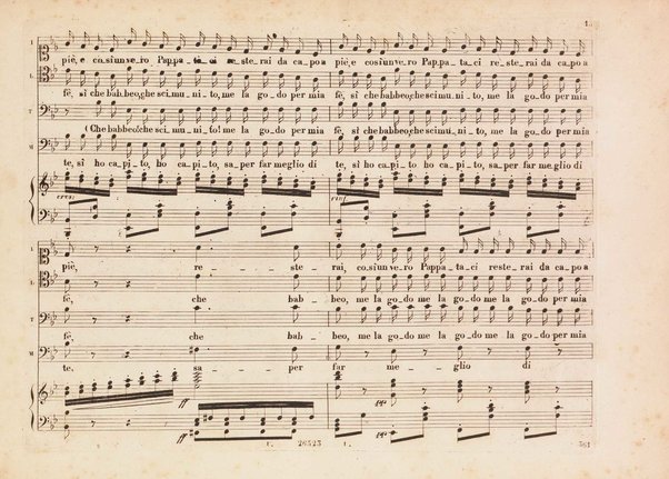 L' italiana in Algeri / melodramma giocoso in due atti di Angelo Anelli ; posto in musica da Gioachino Rossini ; riduzione per canto con accomp. di pianoforte di Luigi Truzzi