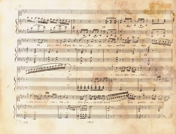 Bianca e Falliero o sia Il consiglio dei tre / composta per l'I.R. Teatro alla Scala dal celebre Rossini