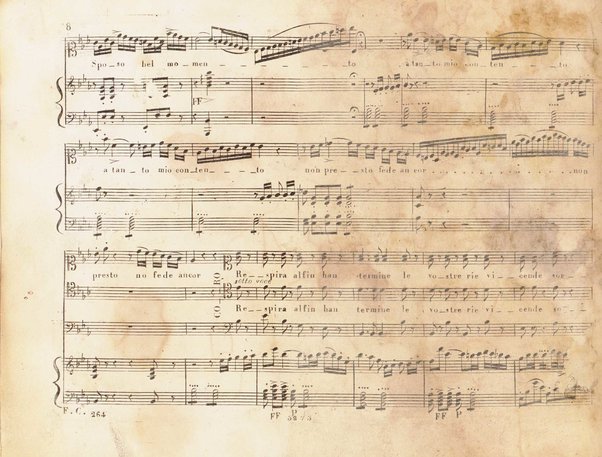 Bianca e Falliero o sia Il consiglio dei tre / composta per l'I.R. Teatro alla Scala dal celebre Rossini