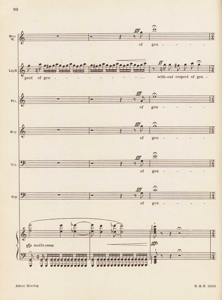 Albert Herring : a comic opera in three acts / Libretto freely adapted from a short story of Guy de Maupassant by Eric Crozier ; music by Benjamin Britten, op. 39