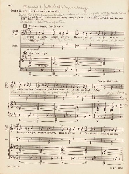 Albert Herring : a comic opera in three acts / Libretto freely adapted from a short story of Guy de Maupassant by Eric Crozier ; music by Benjamin Britten, op. 39