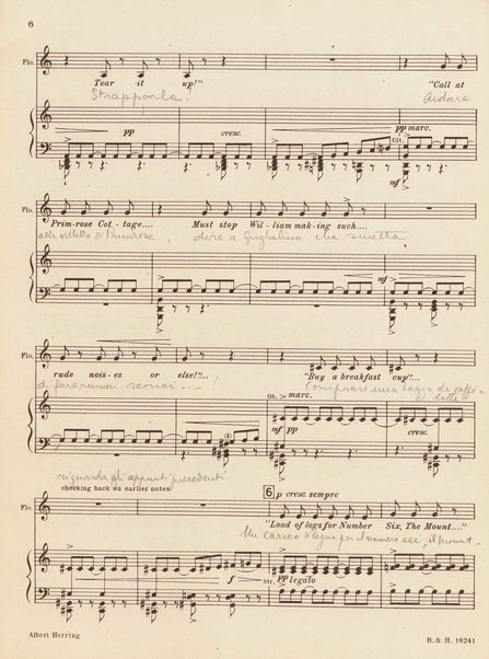 Albert Herring : a comic opera in three acts / Libretto freely adapted from a short story of Guy de Maupassant by Eric Crozier ; music by Benjamin Britten, op. 39