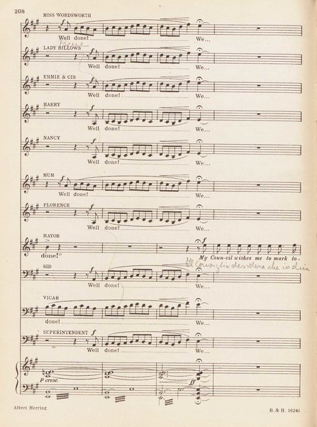 Albert Herring : a comic opera in three acts / Libretto freely adapted from a short story of Guy de Maupassant by Eric Crozier ; music by Benjamin Britten, op. 39