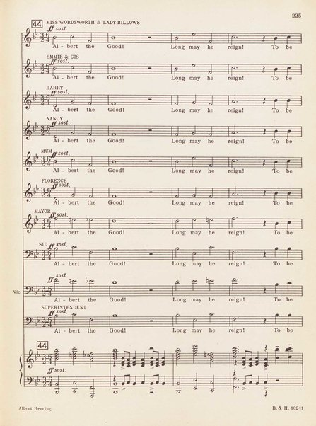 Albert Herring : a comic opera in three acts / Libretto freely adapted from a short story of Guy de Maupassant by Eric Crozier ; music by Benjamin Britten, op. 39