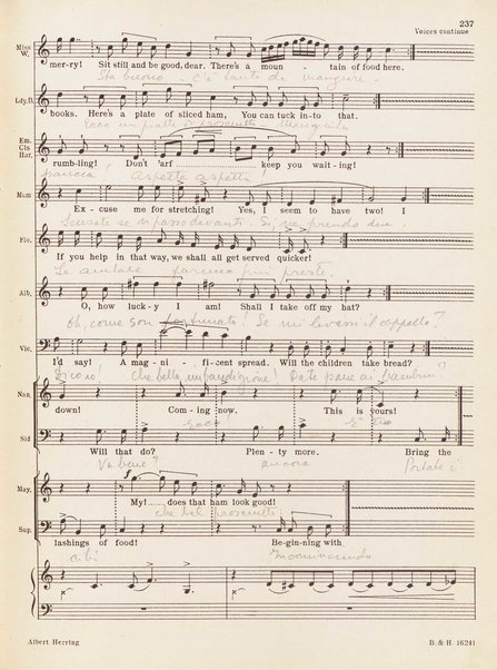 Albert Herring : a comic opera in three acts / Libretto freely adapted from a short story of Guy de Maupassant by Eric Crozier ; music by Benjamin Britten, op. 39