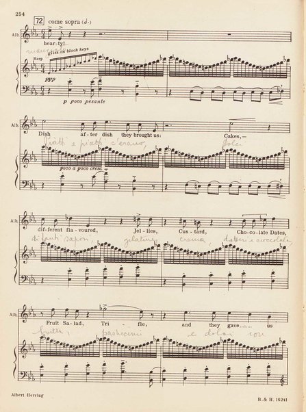 Albert Herring : a comic opera in three acts / Libretto freely adapted from a short story of Guy de Maupassant by Eric Crozier ; music by Benjamin Britten, op. 39