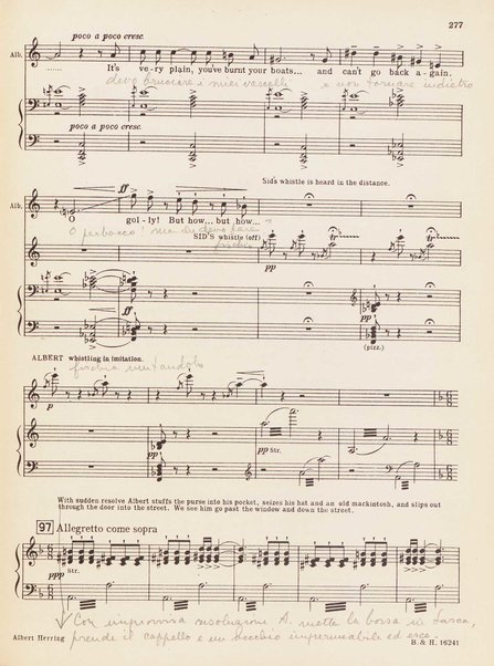 Albert Herring : a comic opera in three acts / Libretto freely adapted from a short story of Guy de Maupassant by Eric Crozier ; music by Benjamin Britten, op. 39