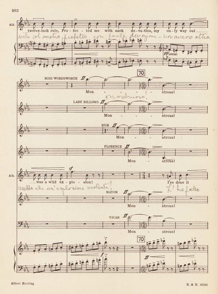 Albert Herring : a comic opera in three acts / Libretto freely adapted from a short story of Guy de Maupassant by Eric Crozier ; music by Benjamin Britten, op. 39