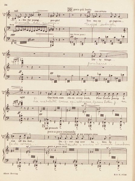 Albert Herring : a comic opera in three acts / Libretto freely adapted from a short story of Guy de Maupassant by Eric Crozier ; music by Benjamin Britten, op. 39