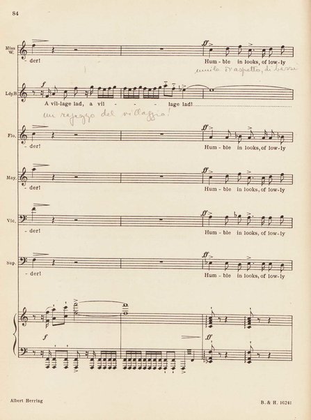 Albert Herring : a comic opera in three acts / Libretto freely adapted from a short story of Guy de Maupassant by Eric Crozier ; music by Benjamin Britten, op. 39